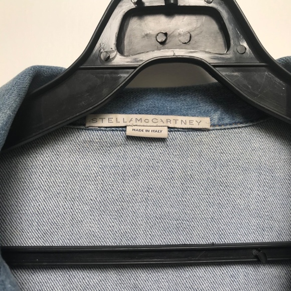 Stella McCartney Denim Gradient Jacket size 38 - Picture 11 of 11